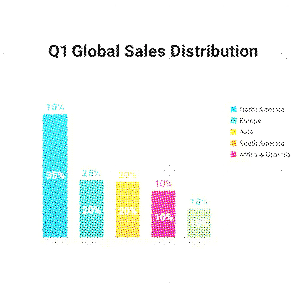 Chart — CMYK Separation