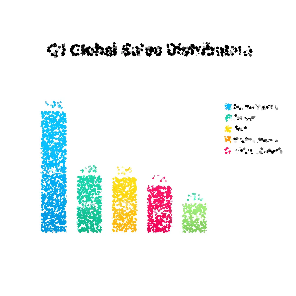 Chart — Pointillist Garden