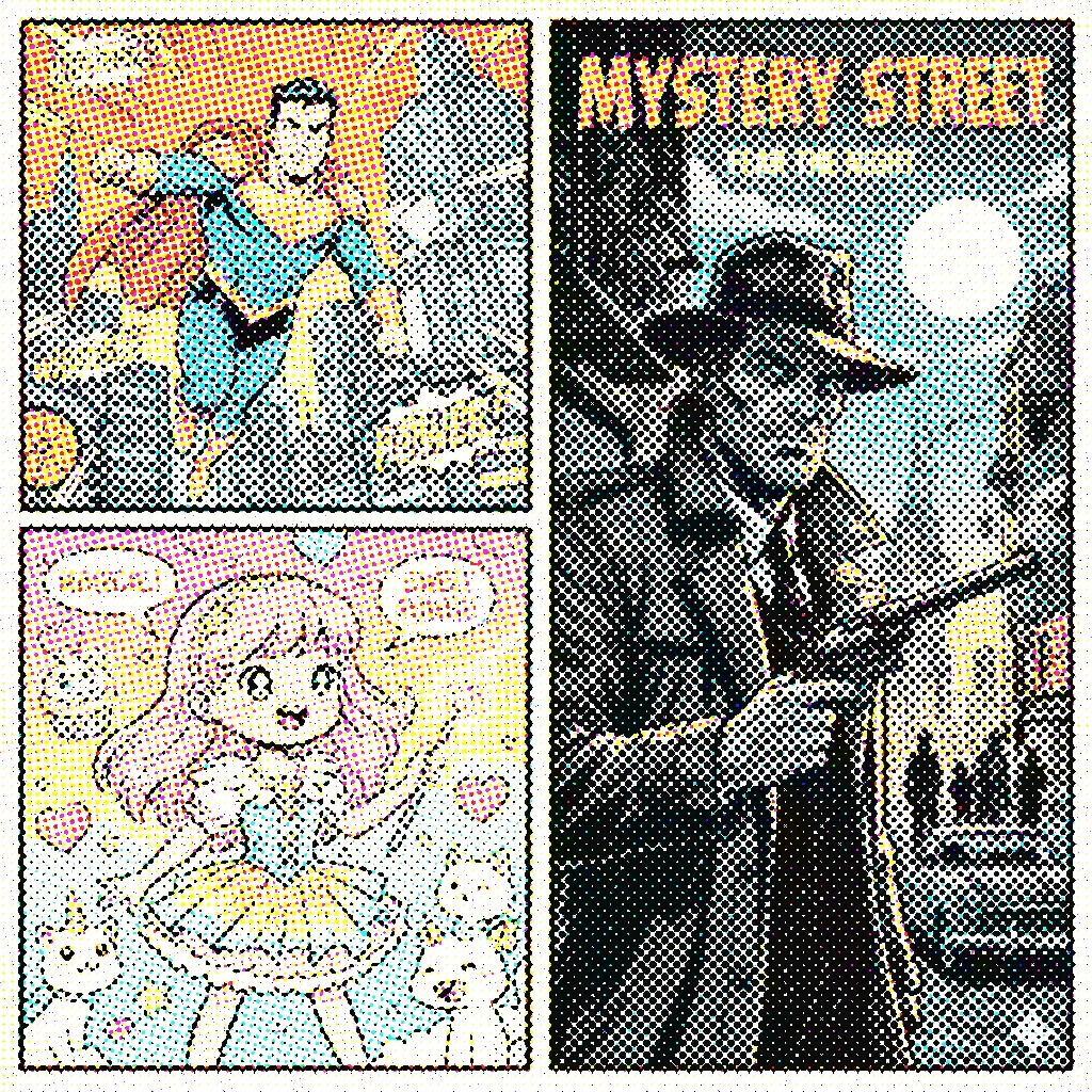 Comic — CMYK Separation