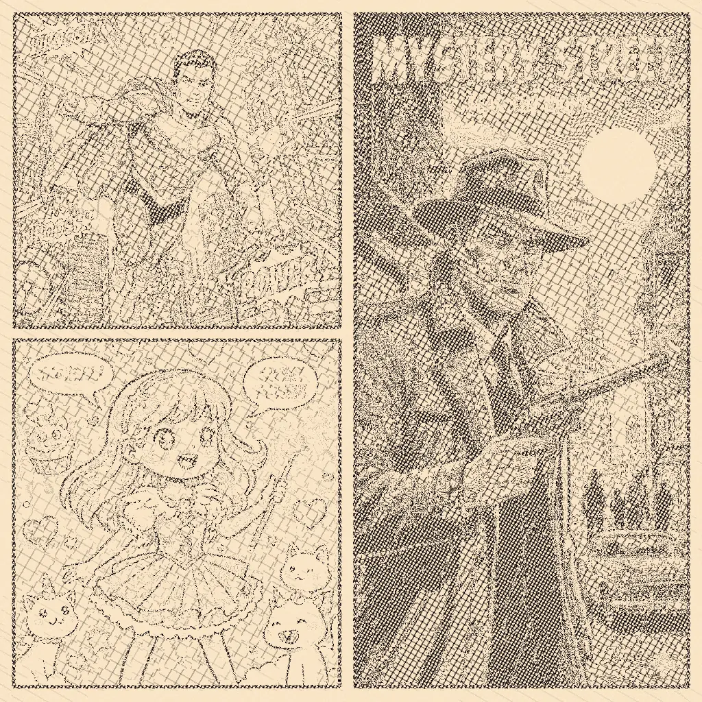 Comic — Copper Plate Etching