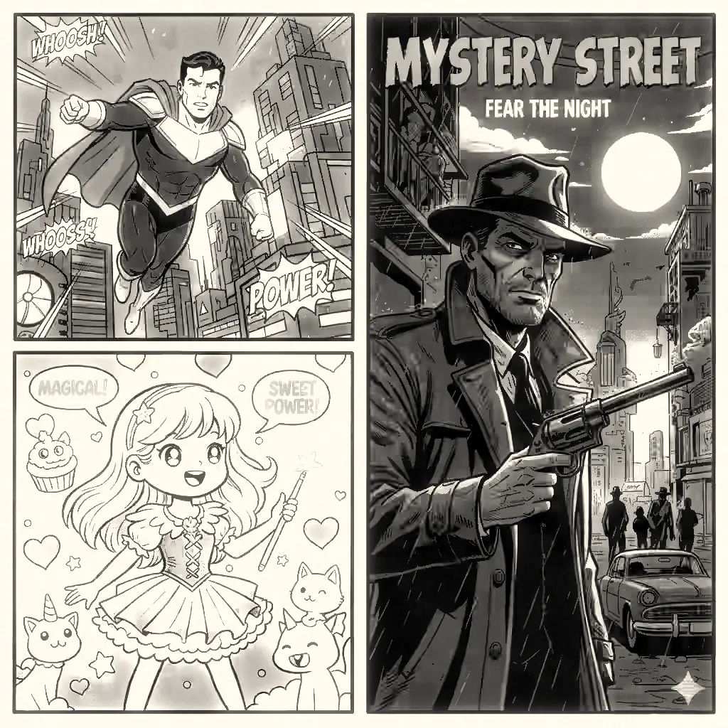 Comic — Infrared Reverie