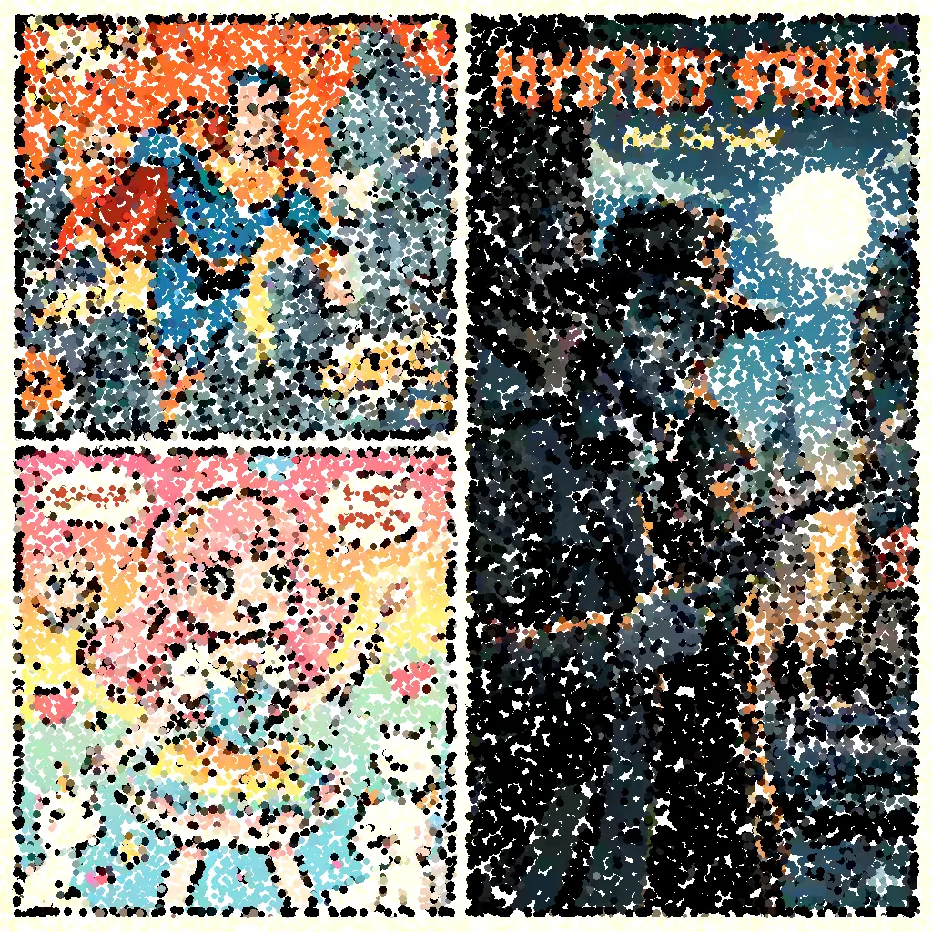 Comic — Pointillist Garden