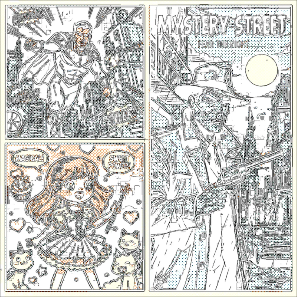 Comic — Pop Art Screen