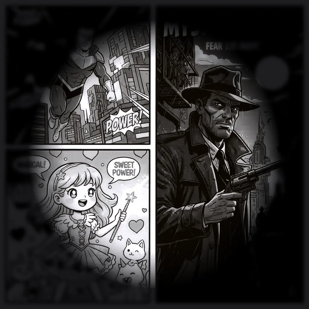 Comic — Silver Daguerreotype