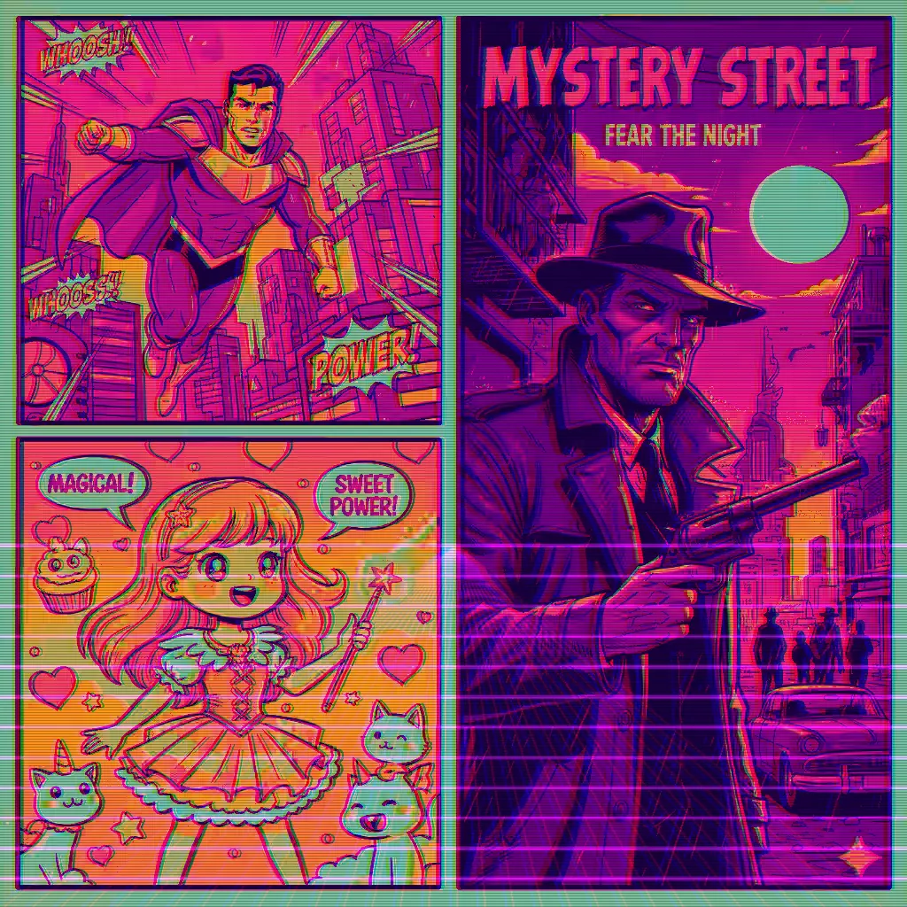 Comic — Synthwave Horizon