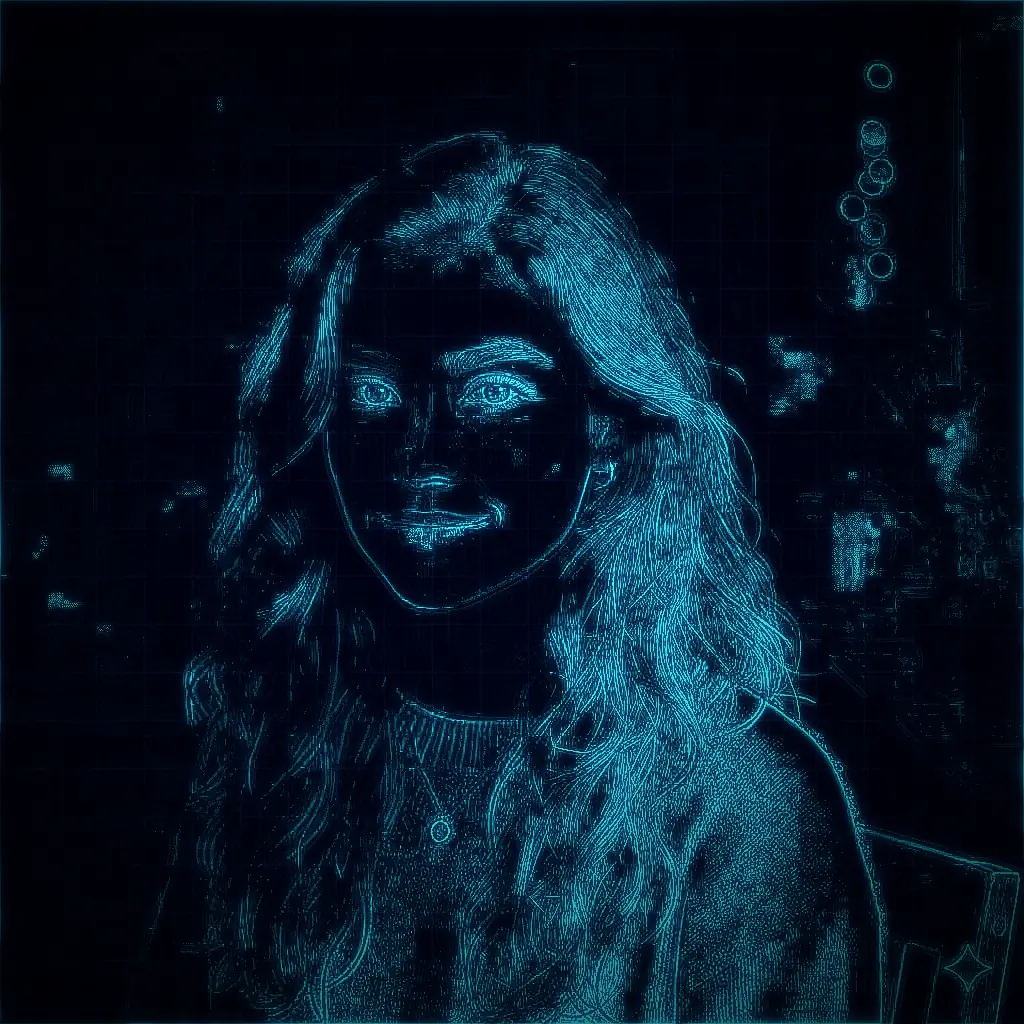 Photo — Neon Blueprint