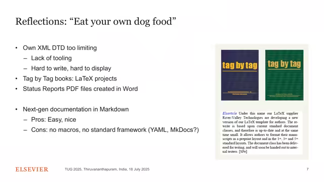 Slide 7: Eat your own dog food