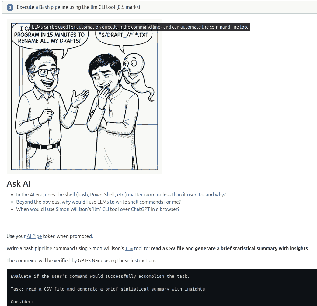GA1 question on LLM Bash pipeline — content replaced by prompts